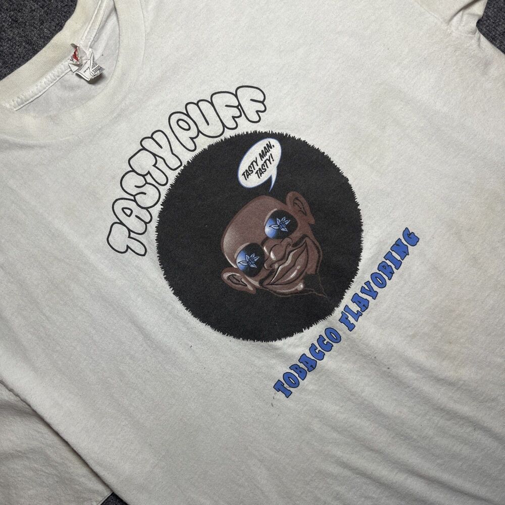 Vintage Tasty Puff Tobacco Flavoring Alstyle Size 2XL XXL Faded